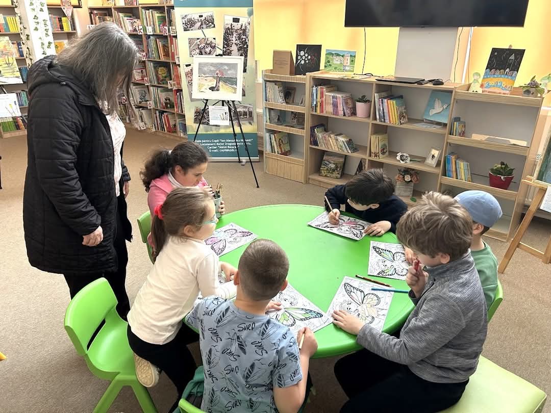 O zi magică la Filiala pentru copii a Bibliotecii Județene Dâmbovița