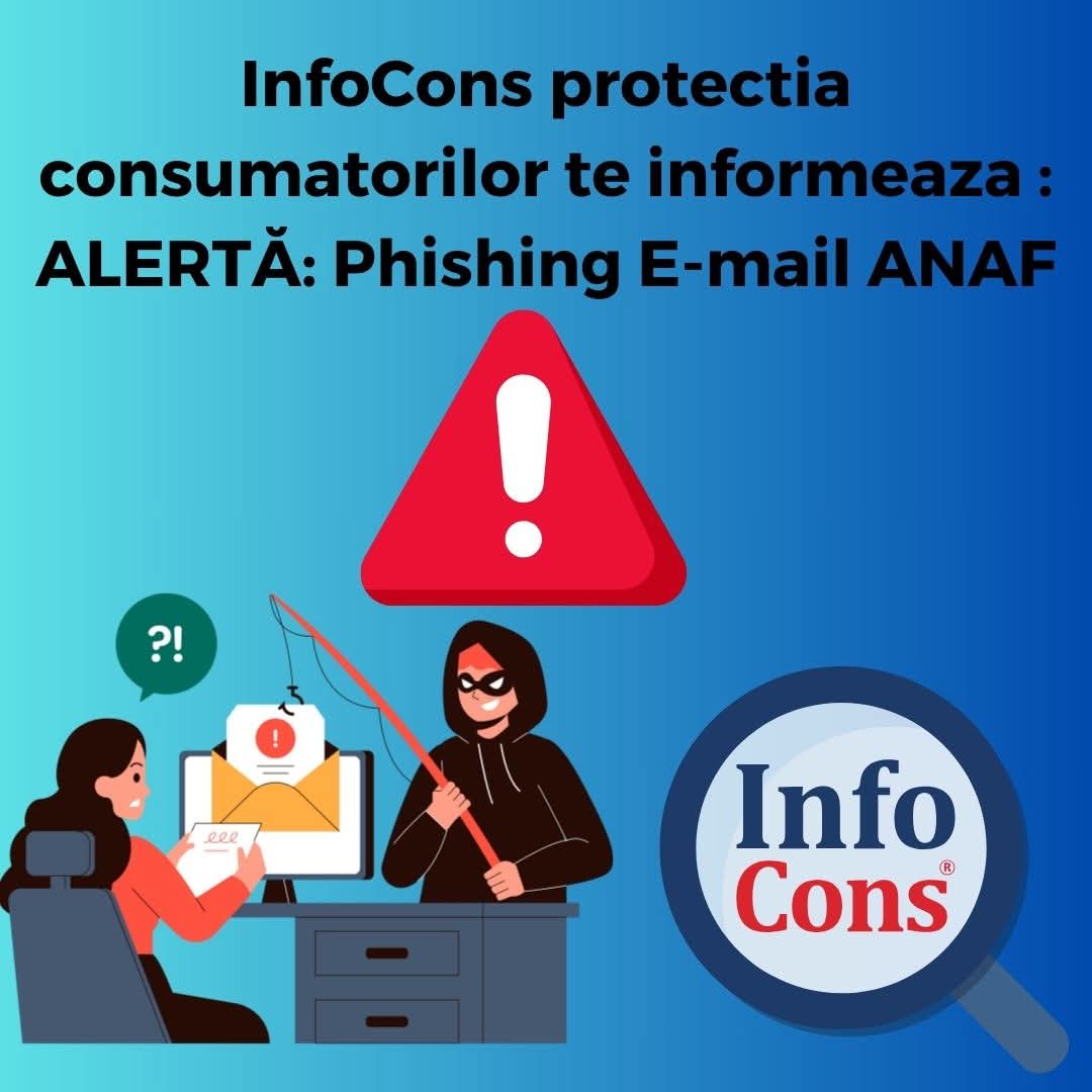 ATENȚIE! Directoratul Național de Securitate Cibernetică (DNSC) a raportat multiple campanii de phishing și spear phishing în care atacatorii utilizează identitatea Agenției Naționale de Administrare Fiscală (ANAF) – Spațiul Virtual Privat pentru a înșela utilizatorii.
