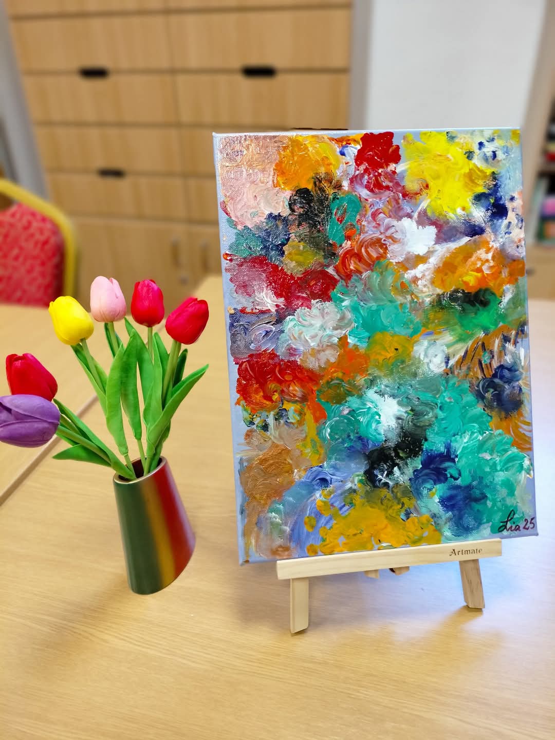 Sărbătoarea Primăverii la Clubul Seniorilor din cadrul Bibliotecii Județene Dâmbovița.