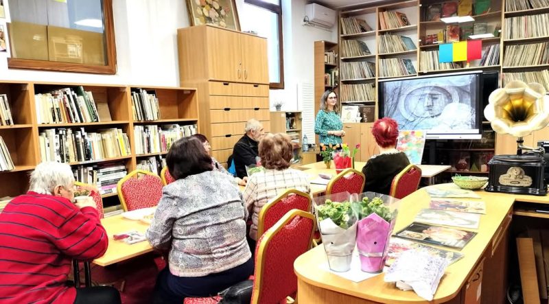 Sărbătoarea Primăverii la Clubul Seniorilor din cadrul Bibliotecii Județene Dâmbovița Sărbătoarea Primăverii la Clubul Seniorilor din cadrul Bibliotecii Județene Dâmbovița.