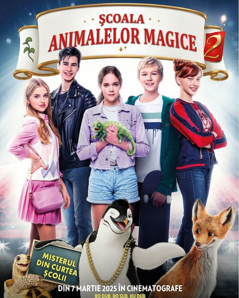 Cinema Independența din Târgoviște vă invită la două filme fantastice care vor transforma zilele de sâmbătă și duminică într-o adevărată sărbătoare a imaginației și distracției!