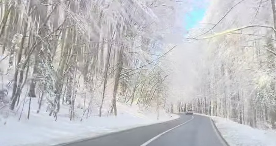 În ultimele 24 de ore, zonele montane din județele Argeș și Brașov s-au transformat într-un adevărat decor de basm, cu ninsori abundente care au acoperit peisajul î