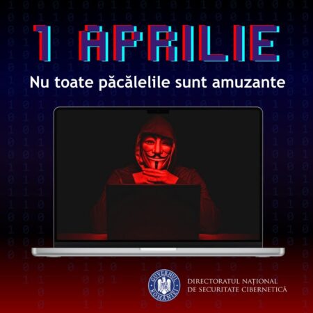 Atenție la păcălelile online! Atenție la păcălelile online! Deși 1 aprilie este  o zi dedicată glumelor și farselor, nu toate „păcălelile” sunt inofensive. În mediul online, anumite glume pot ascunde tentații periculoase, care pot duce la pierderi financiare sau furt de date personale.