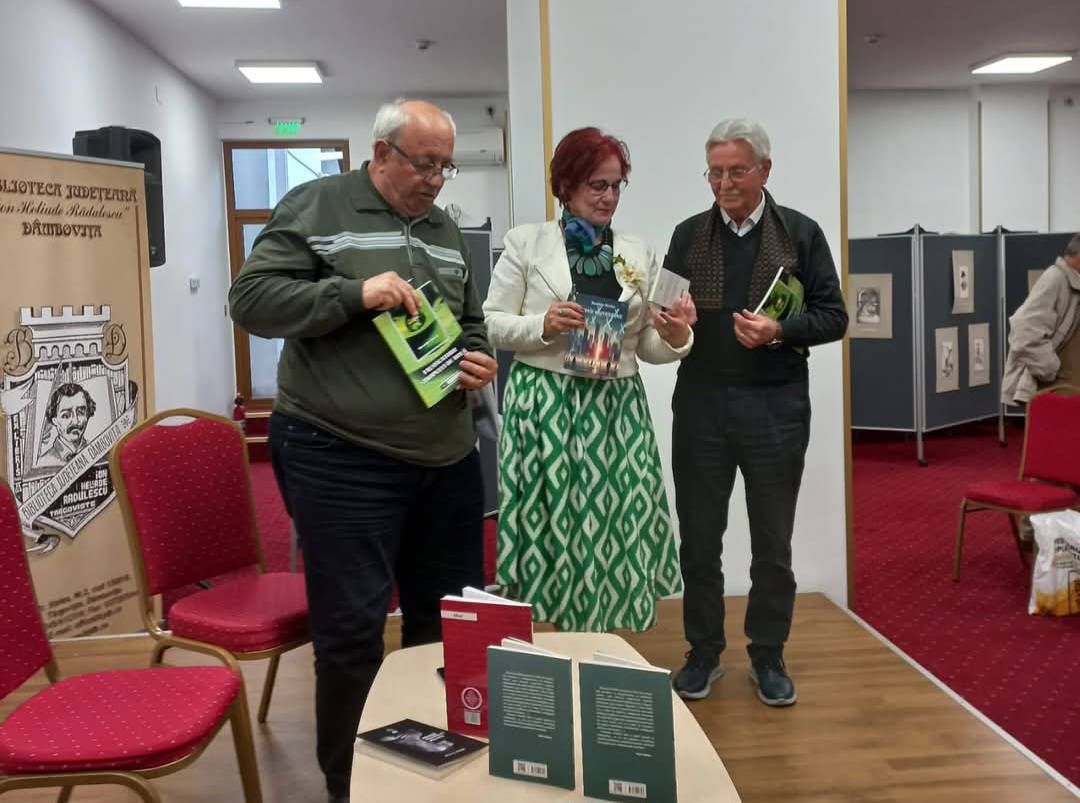 La Biblioteca Județeană „I. H. Rădulescu” Dâmbovița, a avut loc un eveniment cultural deosebit: lansarea volumelor „Orașe nevertebrate” de Ramona Muller,
