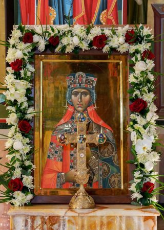 Pelerinaj istoric la Mănăstirea Pantocrator: Moaștele Sfintei Împărătese Elena, aduse din Veneția