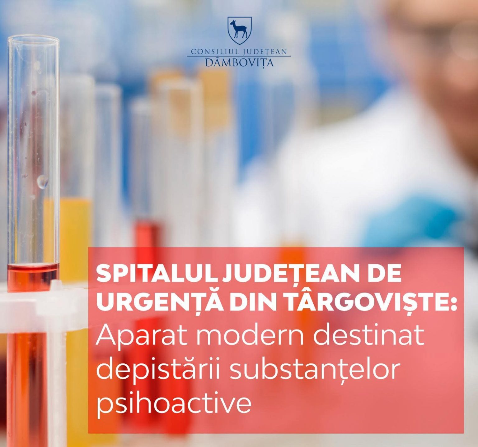 Spitalul Județean de Urgență Târgoviște investește într-un laborator de toxicologie ultramodern