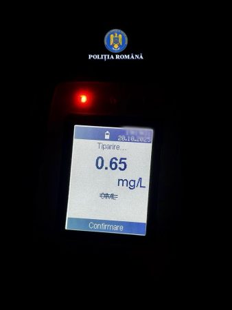 Bărbat prins la volan sub influența alcoolului în Costești