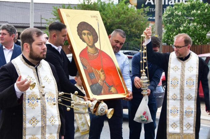 Miercuri, 22 aprilie, procesiune solemnă în cinstea Sfântului Gheorghe