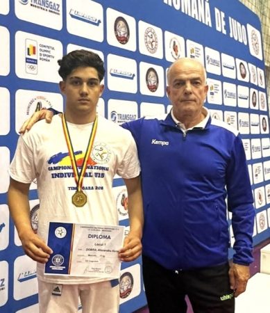 Aur național pentru Iliuță Dobra: tânărul judocan din Târgoviște, campion U15 la 73 kg 