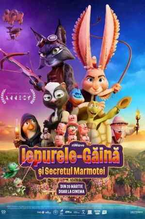 Aventură și magie pentru cei mici: „Iepurele-Găină” ajunge la Cinema Independența din Târgoviște pe 8 aprilie
