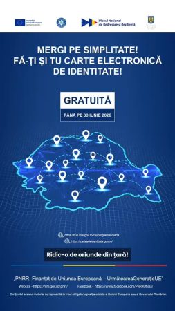 IPJ Dâmbovița reamintește cetățenilor pașii pentru obținerea noii cărți electronice de identitate