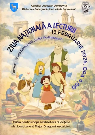 Elevii din Târgoviște descoperă magia cărții cu ocazia Zilei Naționale a Lecturii