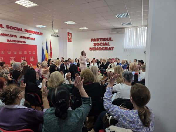 Luciana Cristea, reconfirmată în unanimitate la conducerea OFSD Târgoviște