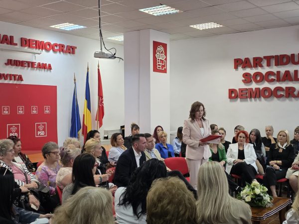 Luciana Cristea, reconfirmată în unanimitate la conducerea OFSD Târgoviște