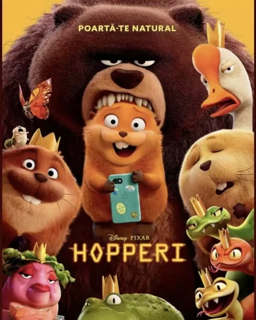 Premieră de weekend la Cinema Independența din Târgoviște: Hopperi (3D)