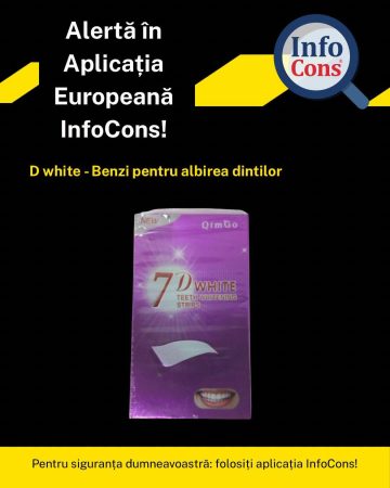 ALERTĂ InfoCons: produs cosmetic retras de pe piață din cauza unui risc chimic major