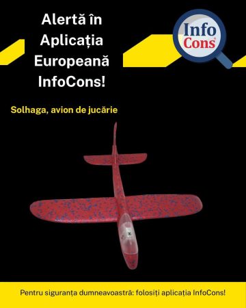 ALERTĂ InfoCons: JUCĂRIE ELECTRONICĂ NECONFORMĂ IDENTIFICATĂ