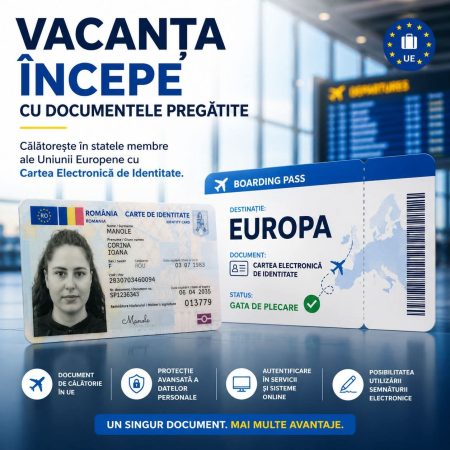 Cartea Electronică de Identitate, tot mai utilă pentru vacanțele în UE Cartea Electronică de Identitate, tot mai utilă pentru vacanțele în UE