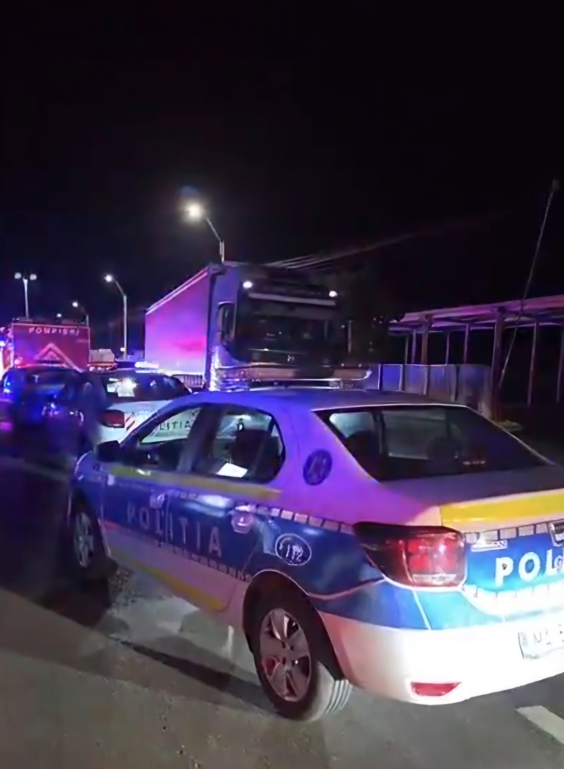 Căruță spulberată pe Șoseaua Găești: impact violent, mai multe victime au ajuns la spital