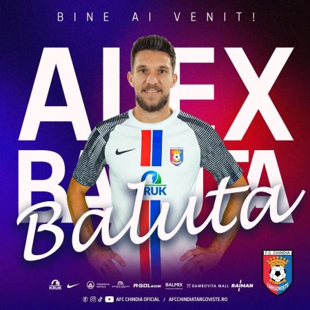 Transfer de marcă la Târgoviște: Alexandru Băluță revine la Chindia! Transfer de marcă la Târgoviște: Alexandru Băluță revine la Chindia!