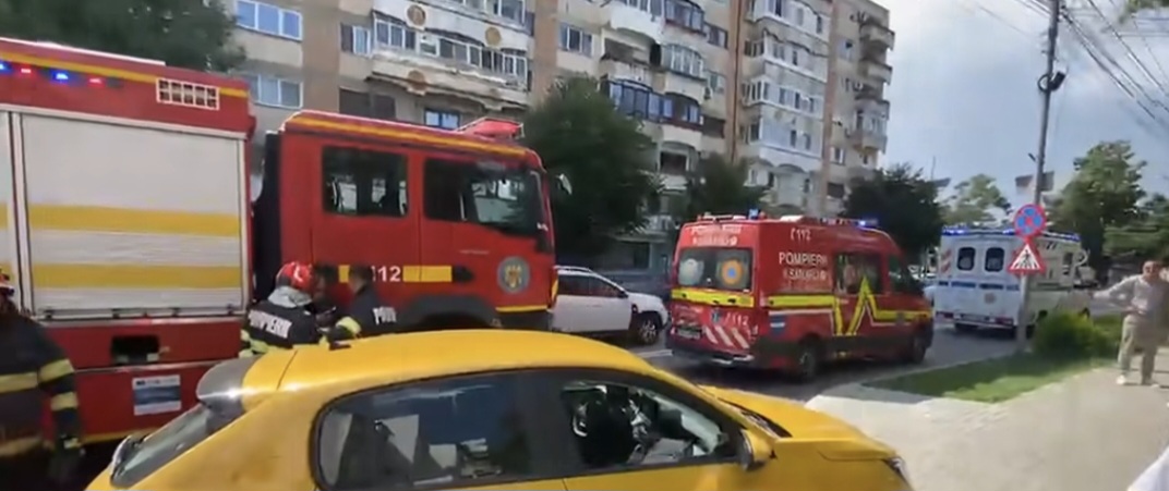 Accident cu trei autoturisme în Târgoviște