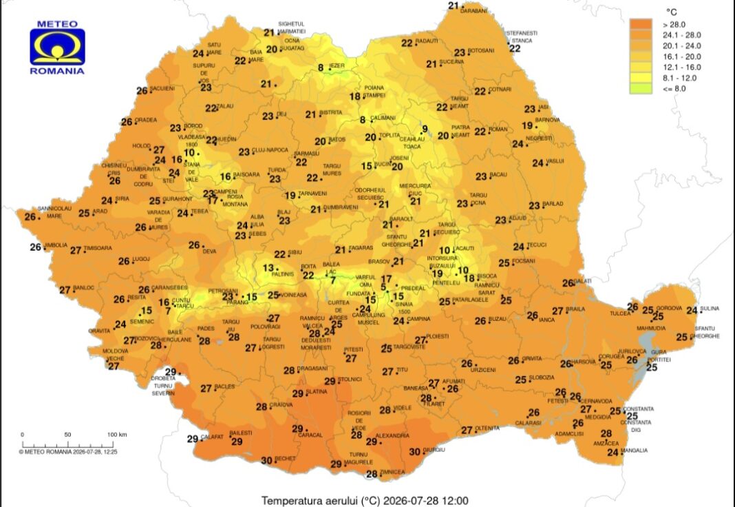 Vremea în Târgoviște