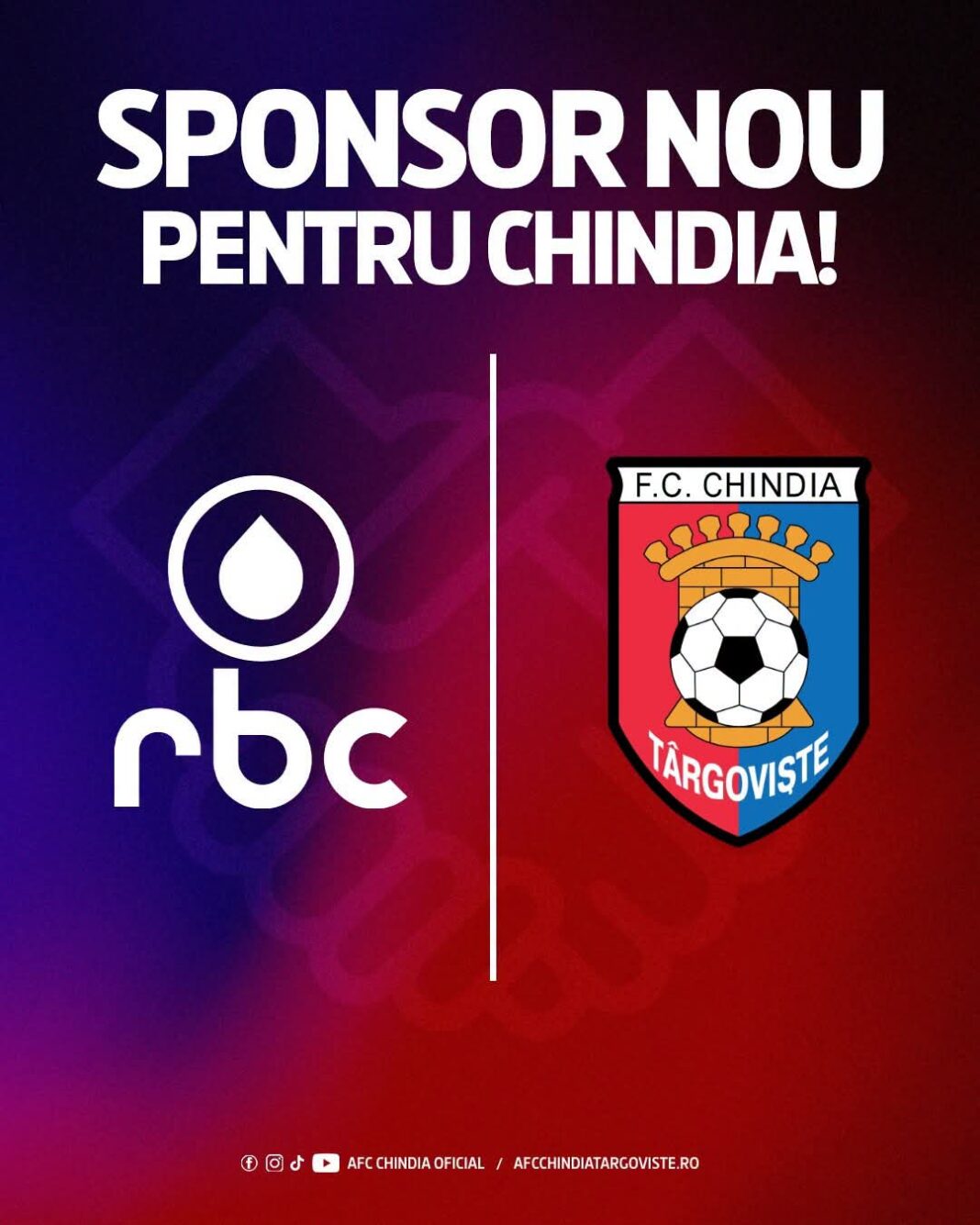 partener oficial al Chindiei Târgoviște