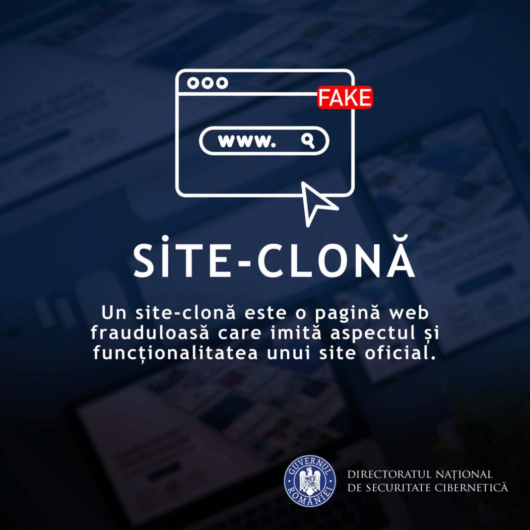  ALERTĂ! SITE-URILE CLONĂ POT ARĂTA IDENTIC CU CELE OFICIALE – ATENȚIE LA DATELE PE CARE LE INTRODUCEȚI!